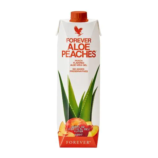 Forever Aloe Bits N’ Peaches: Peach Flavored Aloe Vera Gel