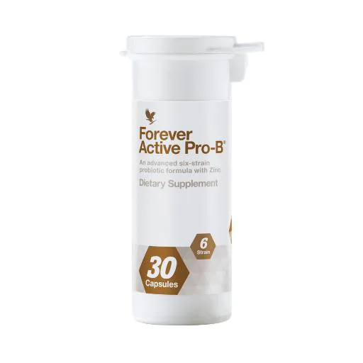 Forever Active Pro-B Advanced Six-Strain Probiotic Formula with Zinc